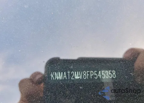 2015 Nissan Rogue S from USA, damaged, VIN KNMAT2MV8FP545358